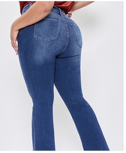 Bottom Flare Bottom Jeans